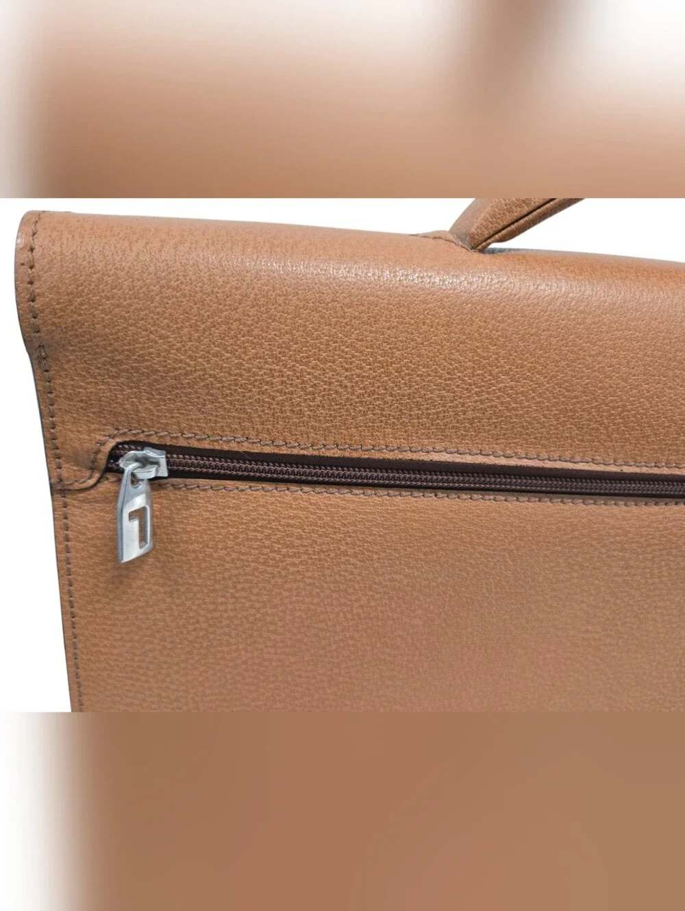 Lancel Made In ITALY Leather  Briefcase Excellent